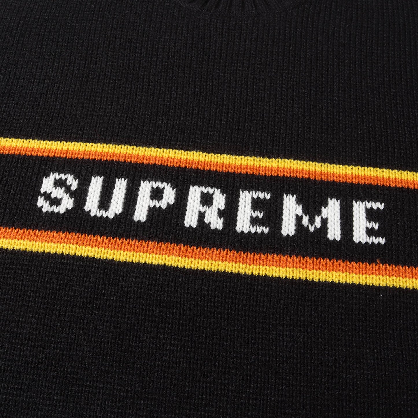 23AW チェストボーダー ニット セーター(Chest Stripe Sweater)