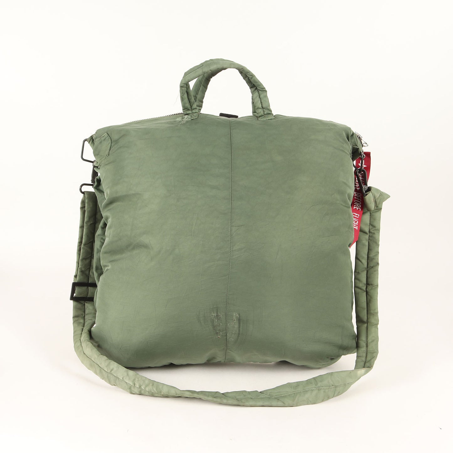 ×Slam Jam ×ALPHA ヴィンテージ加工 ヘルメットバッグ