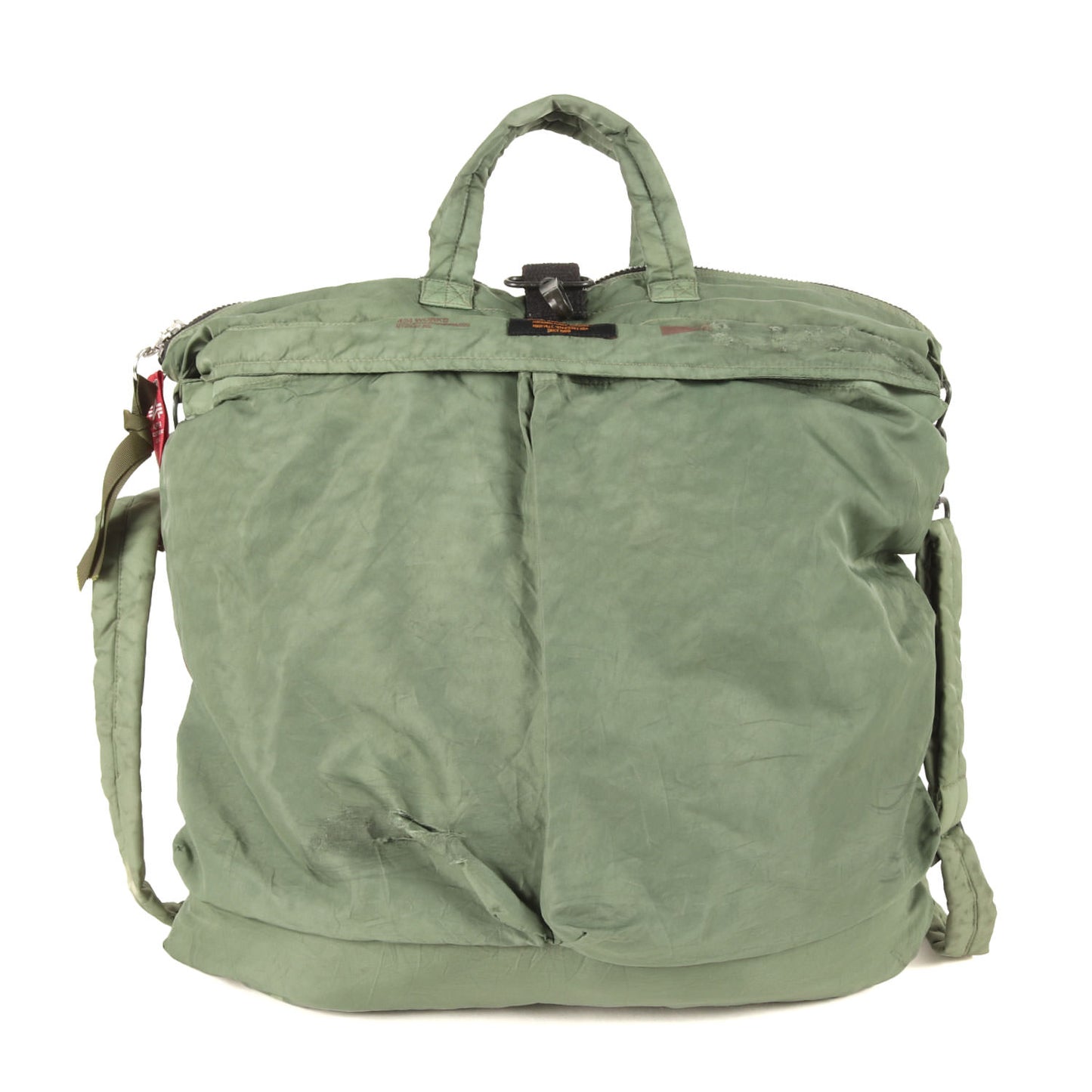 ×Slam Jam ×ALPHA ヴィンテージ加工 ヘルメットバッグ