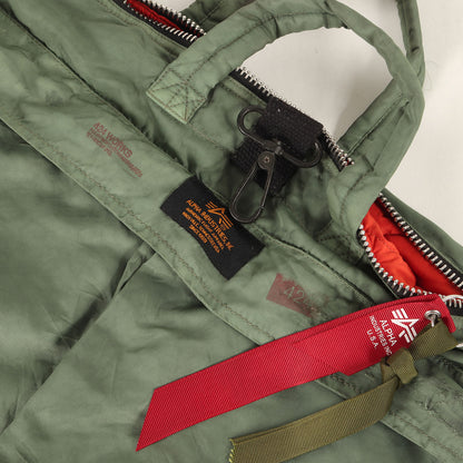 ×Slam Jam ×ALPHA ヴィンテージ加工 ヘルメットバッグ