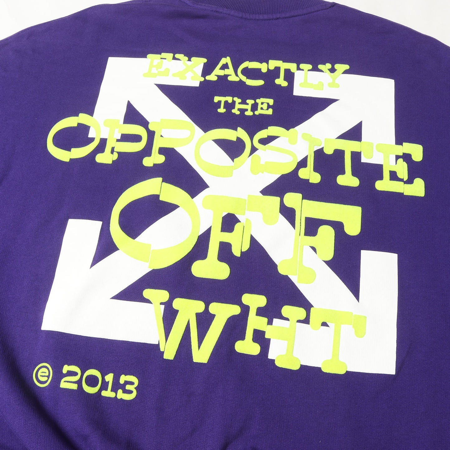 23SS アイコングラフィック オーバーサイズ スウェット(OPPOSITE ARR BOXY CREWNECK)