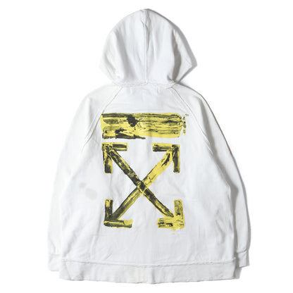 ペンキアロー オーバーサイズ スウェットパーカー(ACRYLIC ARROWS OVER HOODIE)