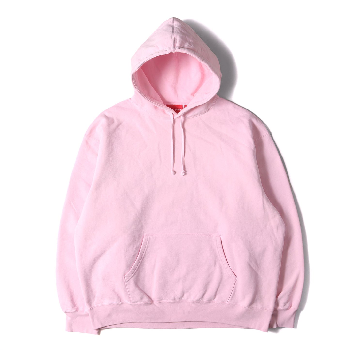 23AW ビッグサテンアップリケ スウェットパーカー(Satin Applique Hooded Sweatshirt)