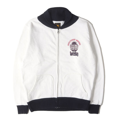 グラフィックプリント ジップ スウェット(ZIP UP TRIM SWEAT)