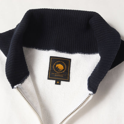 グラフィックプリント ジップ スウェット(ZIP UP TRIM SWEAT)