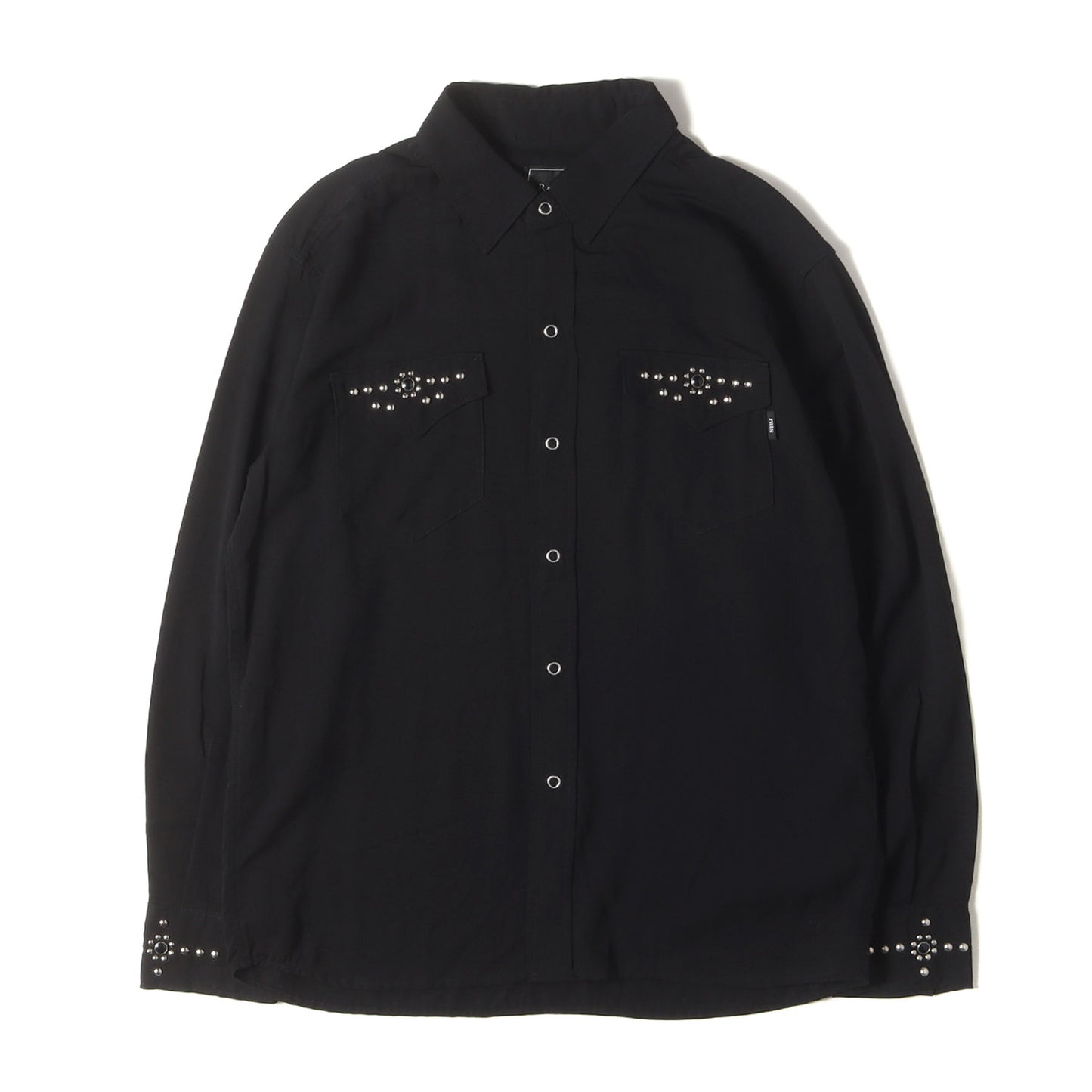 21AW スタッズ付き レーヨン スナップボタンシャツ(STUDS RAYON SHIRT)