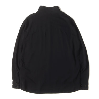 21AW スタッズ付き レーヨン スナップボタンシャツ(STUDS RAYON SHIRT)