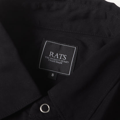 21AW スタッズ付き レーヨン スナップボタンシャツ(STUDS RAYON SHIRT)