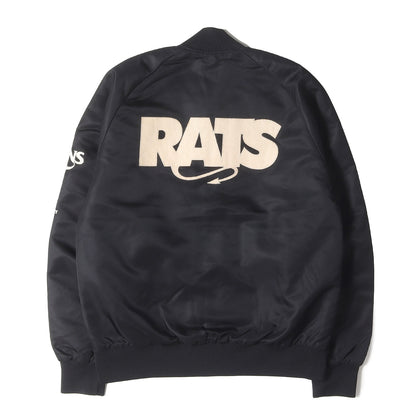 00s ×RATS WAY OF LIFEロゴ ナイロン スタジャン