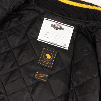 ×TENDERLOIN 10周年記念 袖レザー メルトン アワードジャケット / スタジャン(AWARD JKT)