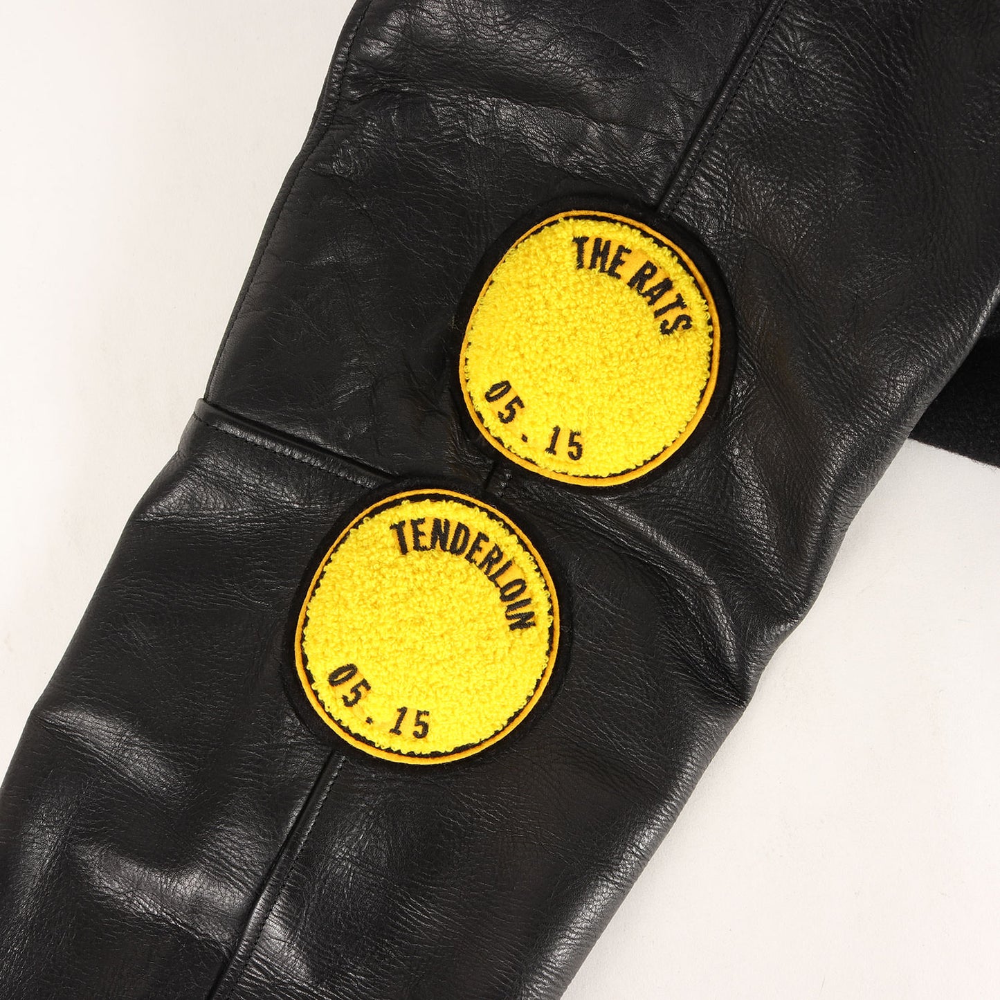 ×TENDERLOIN 10周年記念 袖レザー メルトン アワードジャケット / スタジャン(AWARD JKT)