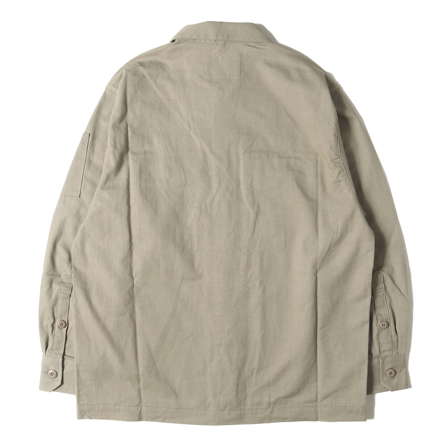 21AW コットンサージ ミリタリーシャツ(BUDS LS)
