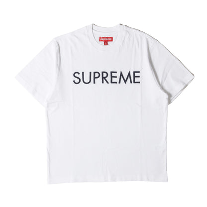25SS ブランケットアップリケ Tシャツ(Capital S/S Top)