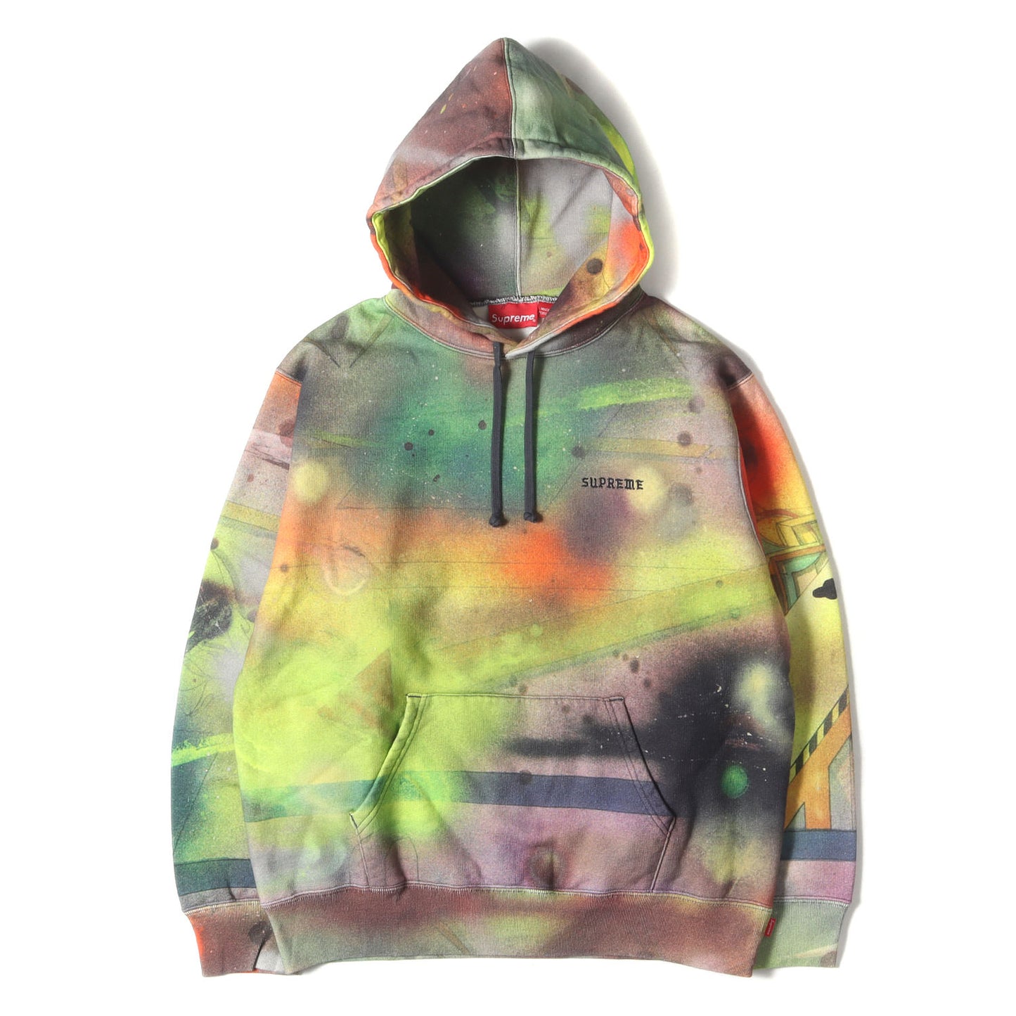 20SS ×Rammellzee 全面グラフィック スウェットパーカー(Hooded Sweatshirt)
