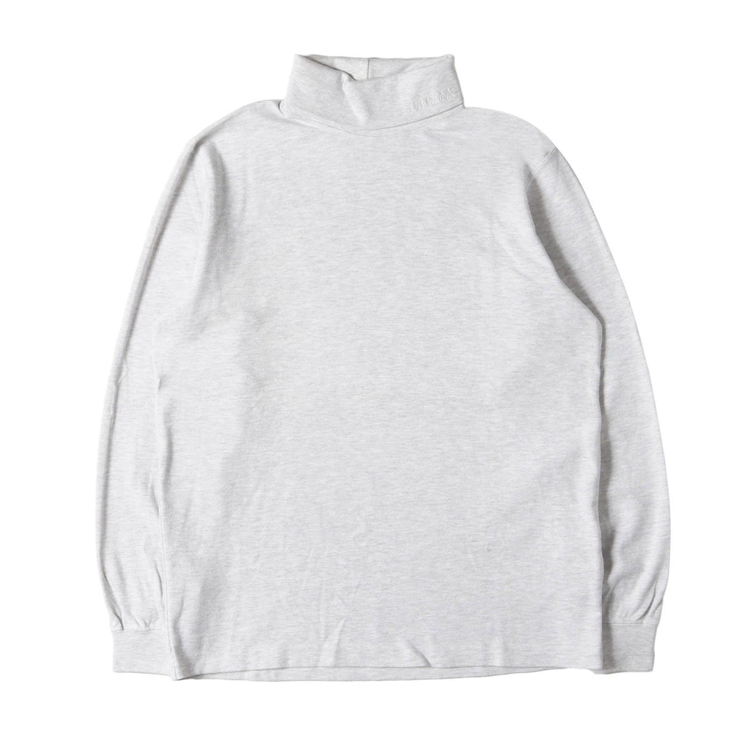 ブランドロゴ刺繍 タートルネック ロングスリーブ Tシャツ(L/S Turtleneck)