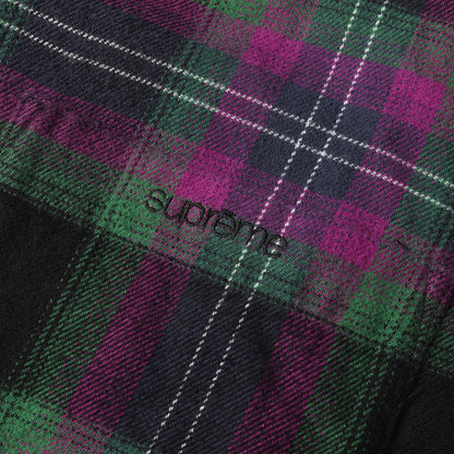 22AW ブラッシュド チェック ボタンダウン フランネルシャツ(Brushed Plaid Flannel Shirt)
