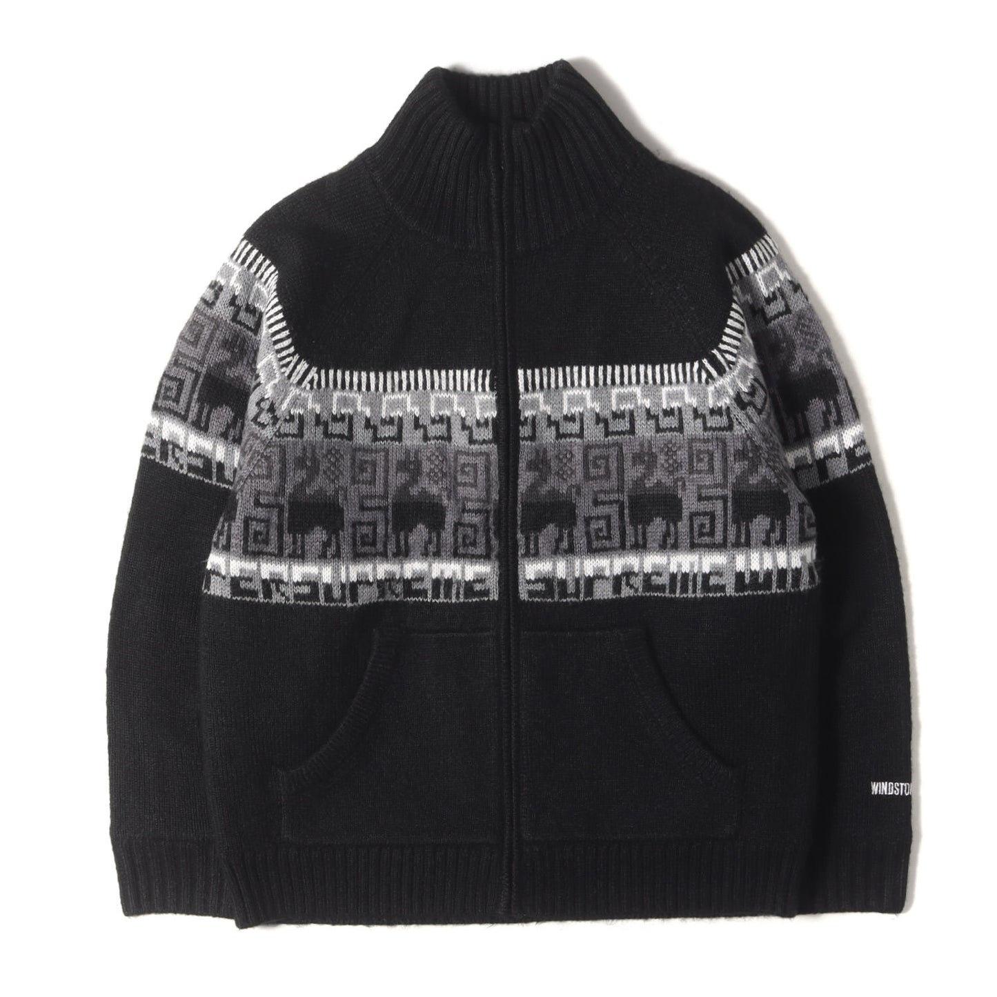 20AW アンデス柄 ウインドストッパー ジップ ニットセーター(Chullo WINDSTOPPER Zip Up Sweater)