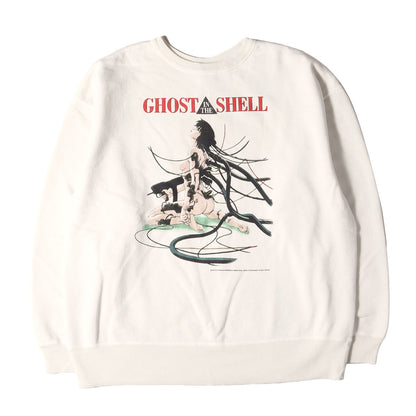 25SS ×GHOST IN THE SHELL / 攻殻機動隊 ヴィンテージ加工 スウェット(GS_CRW-N SWT)