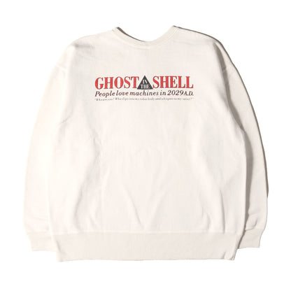 25SS ×GHOST IN THE SHELL / 攻殻機動隊 ヴィンテージ加工 スウェット(GS_CRW-N SWT)