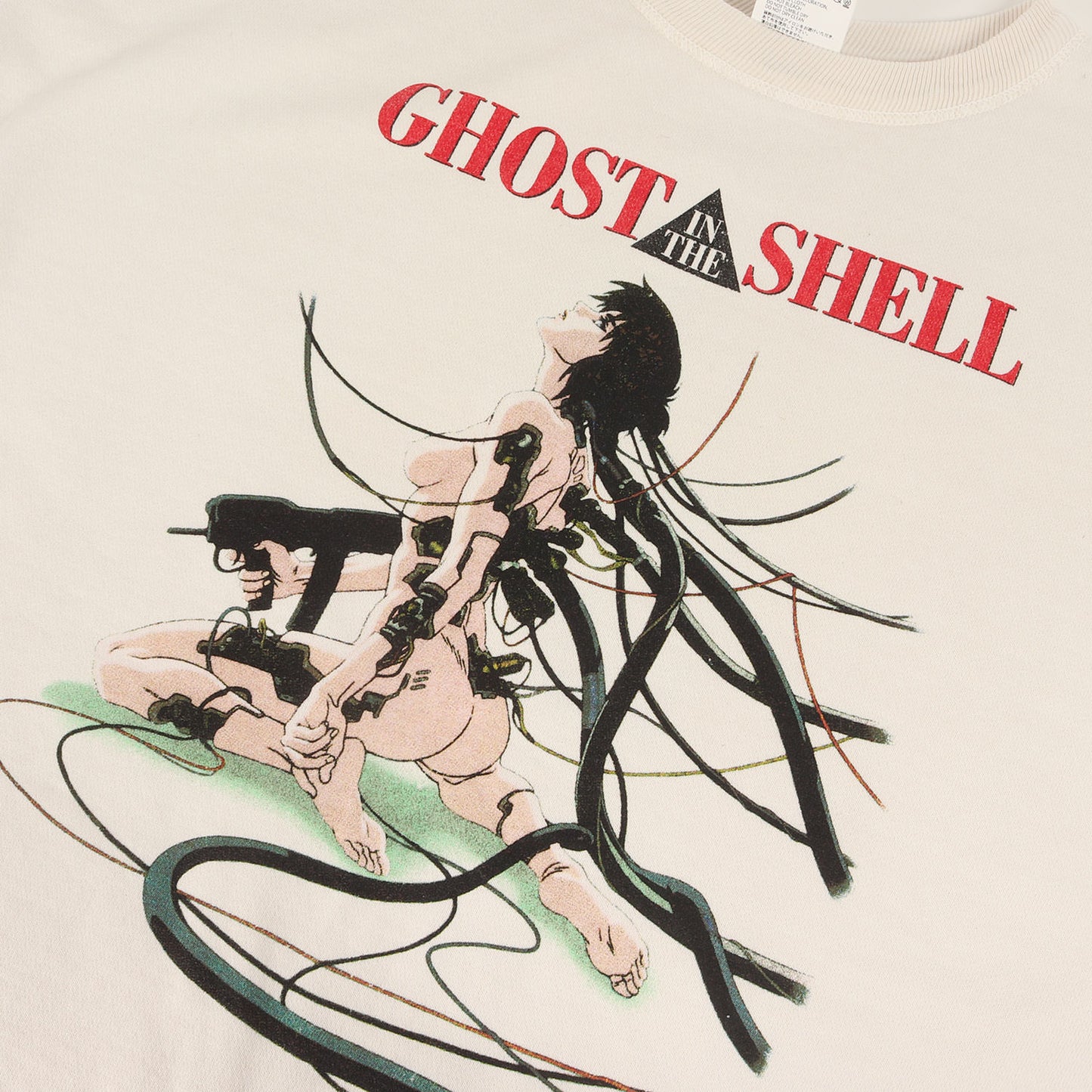 25SS ×GHOST IN THE SHELL / 攻殻機動隊 ヴィンテージ加工 スウェット(GS_CRW-N SWT)