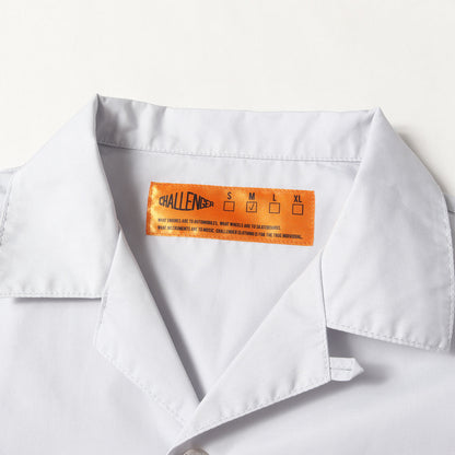 25SS パッチ付き オープンカラー ワーク 半袖シャツ(S/S PATCHED WORK SHIRT)