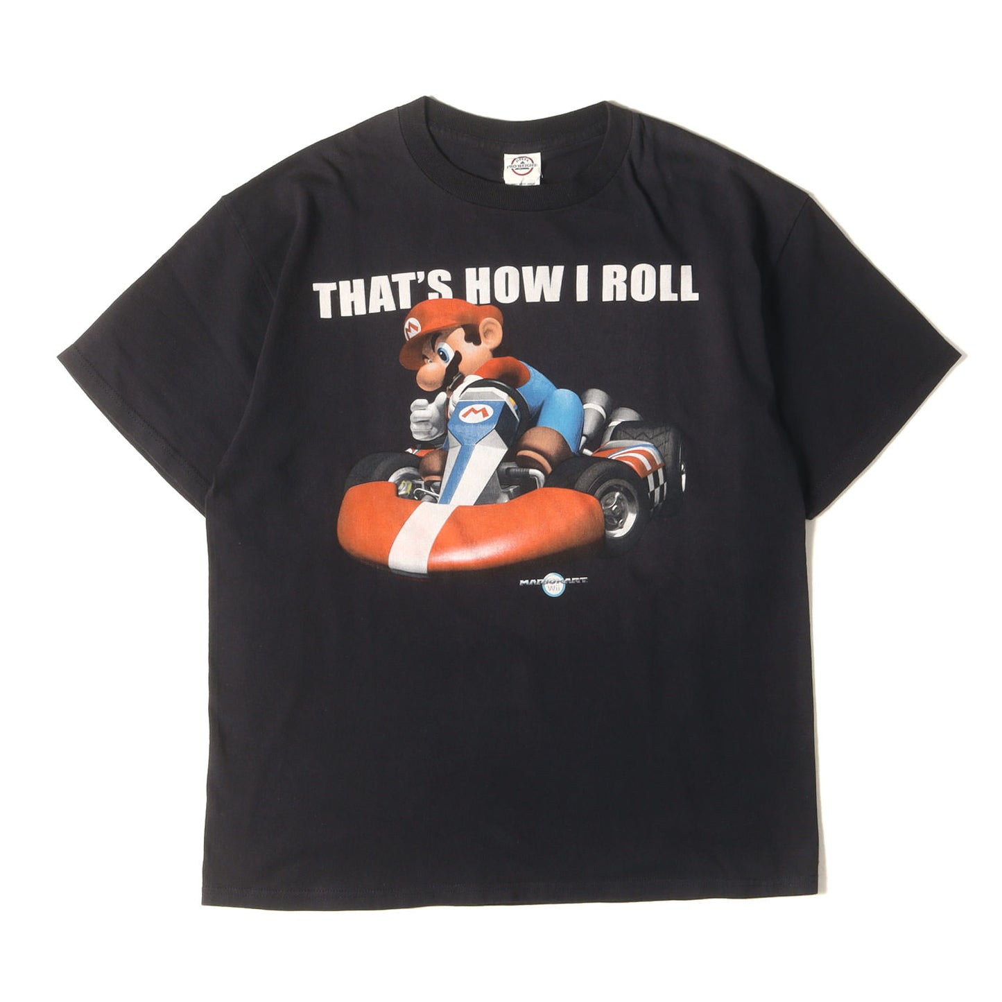 00s マリオカートWii スーパーマリオ Tシャツ(DELTAボディ)