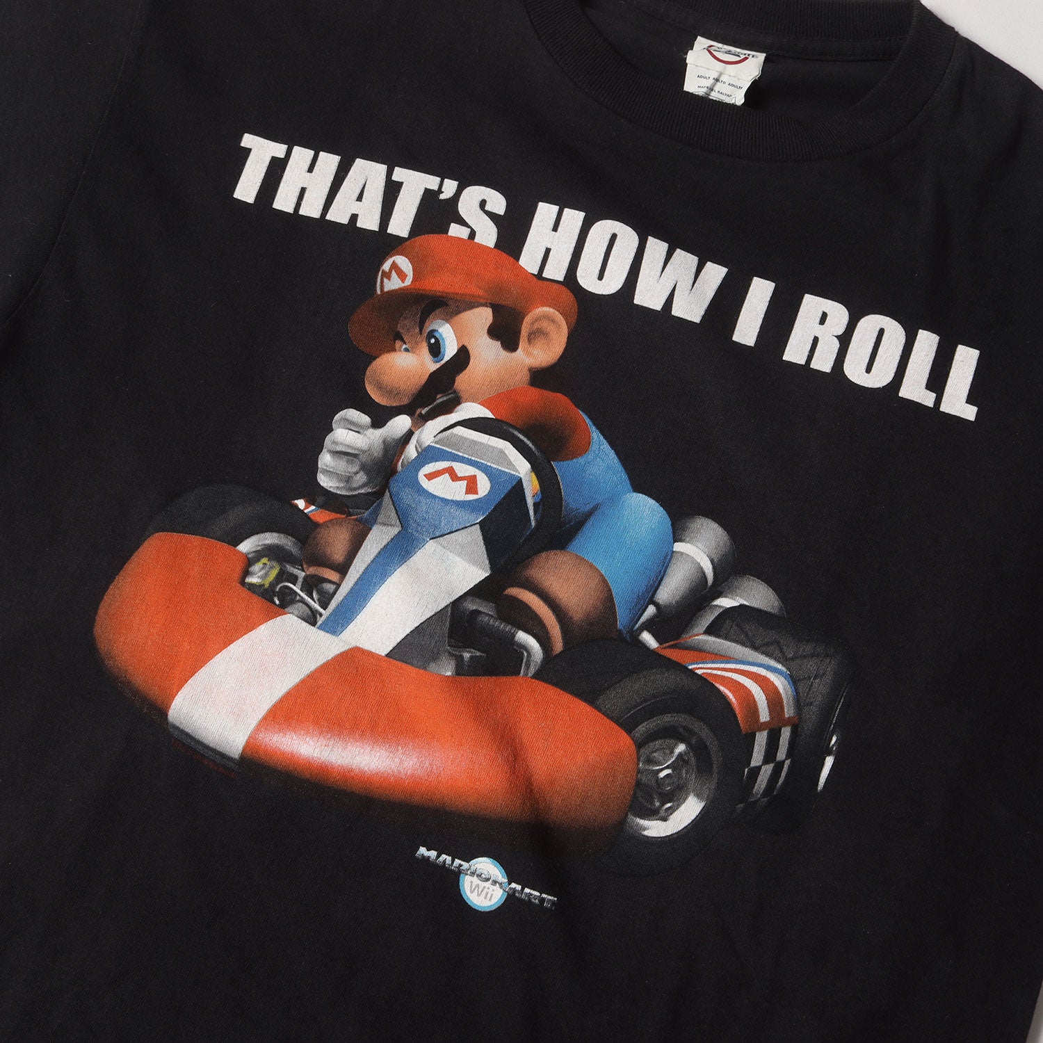 00s マリオカートWii スーパーマリオ Tシャツ(DELTAボディ) - ブランド