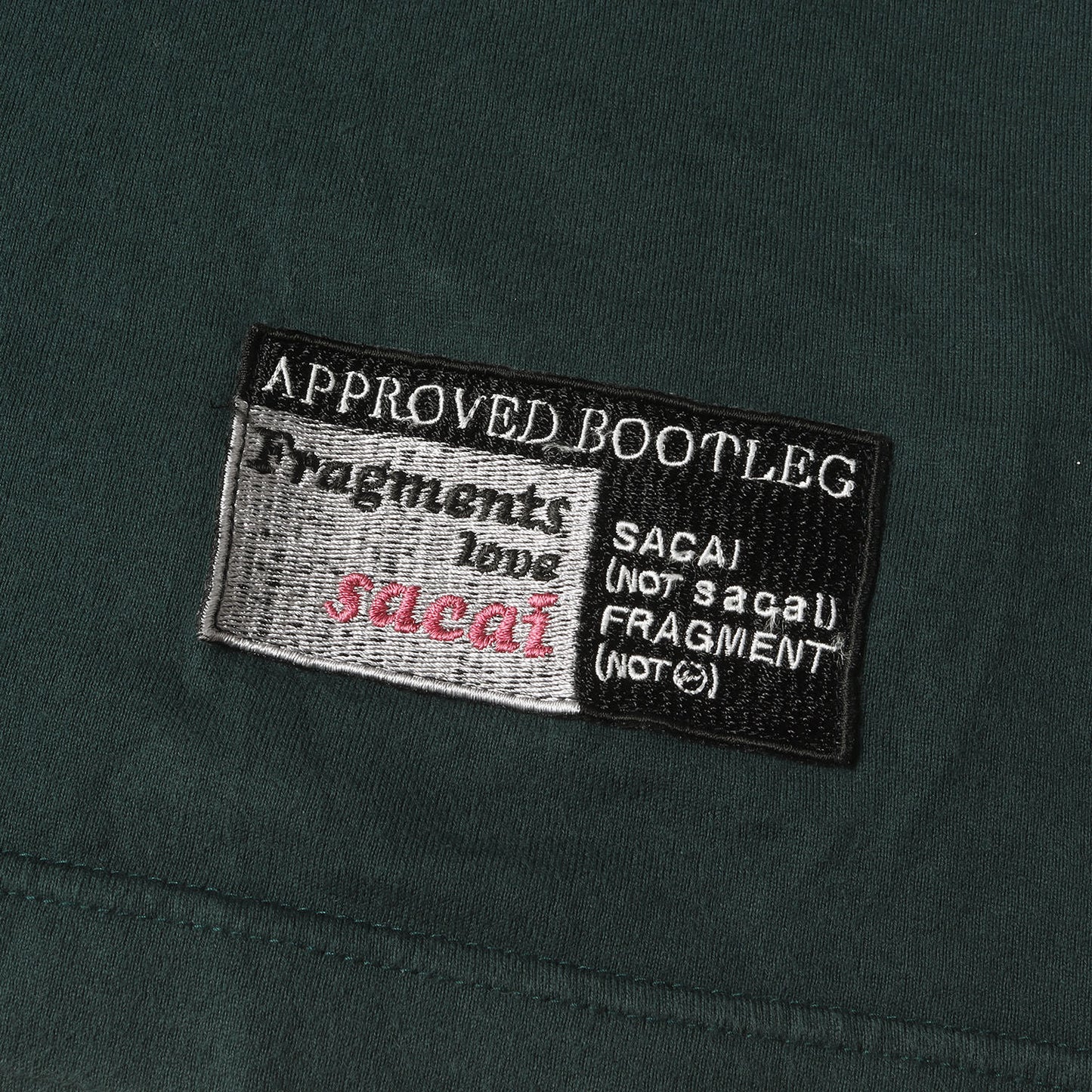 20AW ×fragment design ナンバリング フットボール Tシャツ