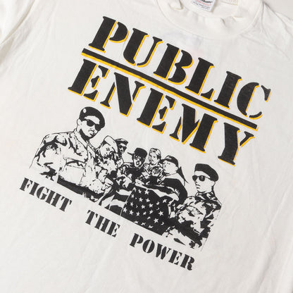 90s PUBLIC ENEMY FIGHT THE POWER Tシャツ(デッドストック / Stedmanボディ / USA製)