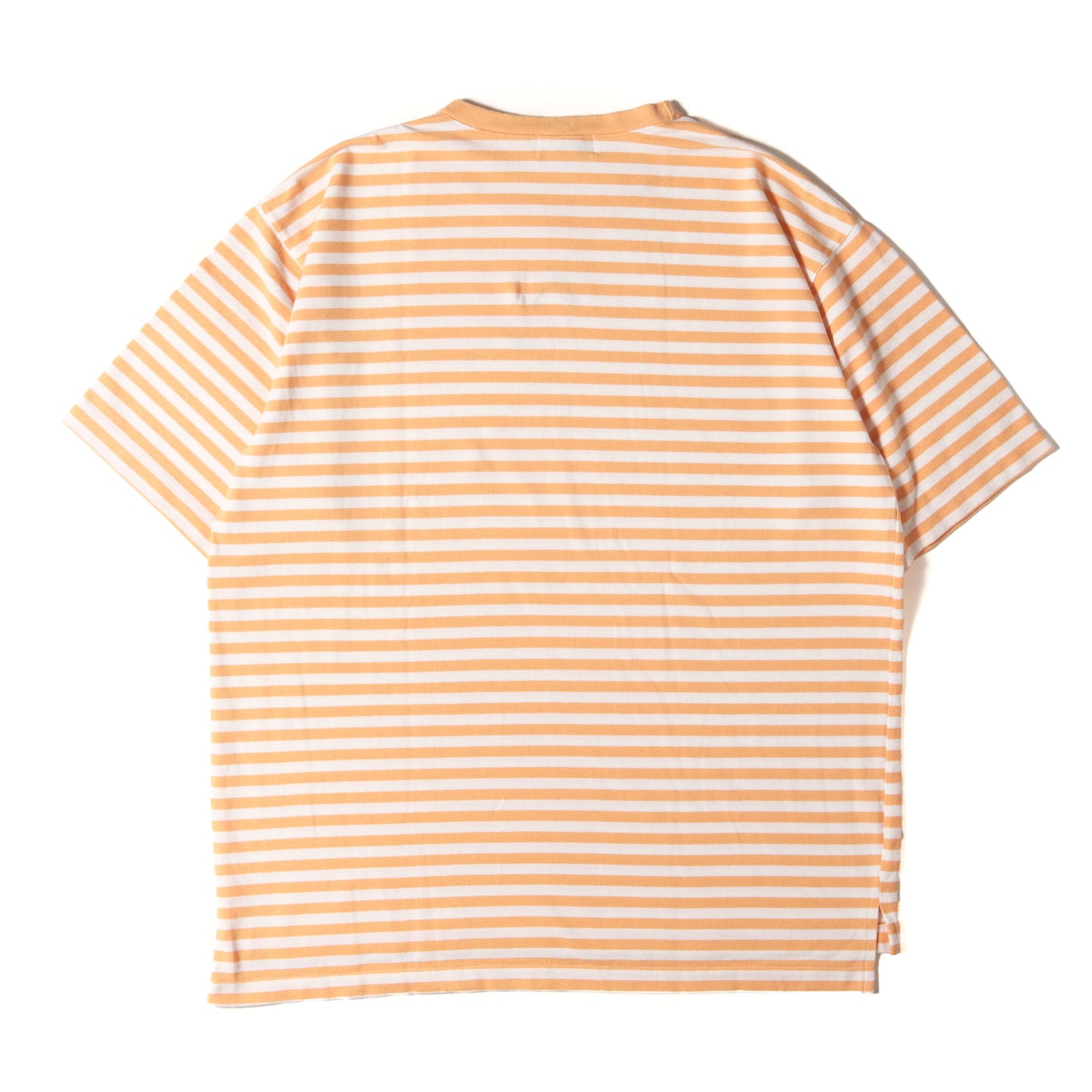 90s 鹿の子 ボーダー ポケット Tシャツ