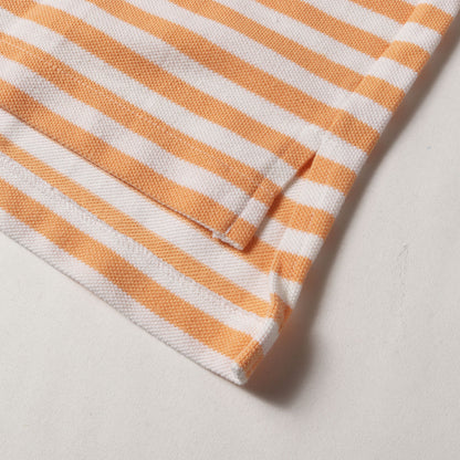 90s 鹿の子 ボーダー ポケット Tシャツ