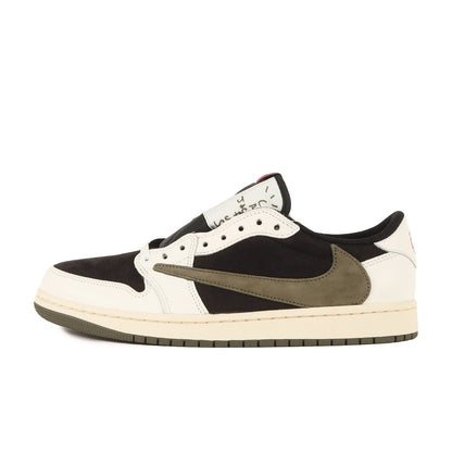 ×Travis Scott WMNS AIR JORDAN 1 LOW OG SP MEDIUM OLIVE (DZ4137-106)