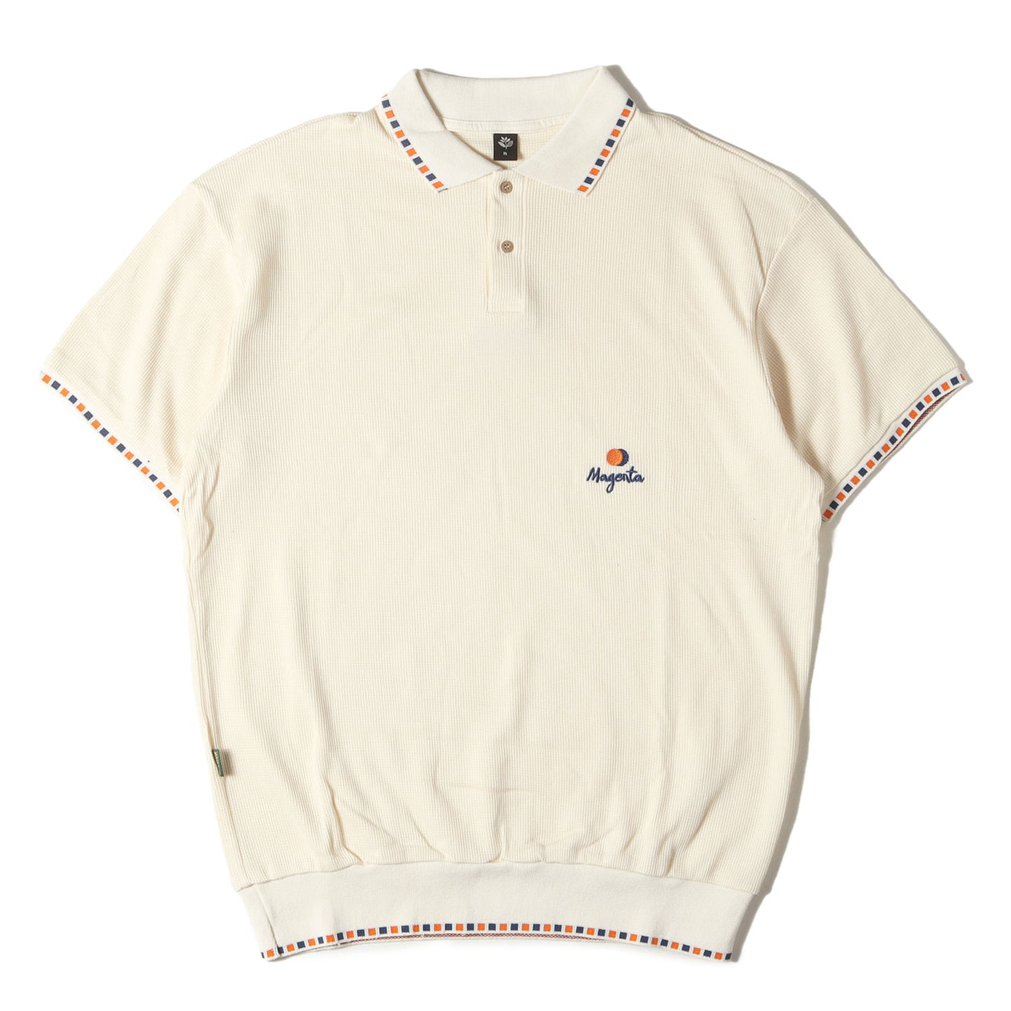 24SS ロゴ刺繍 サーマル ポロシャツ(VISION POLO)