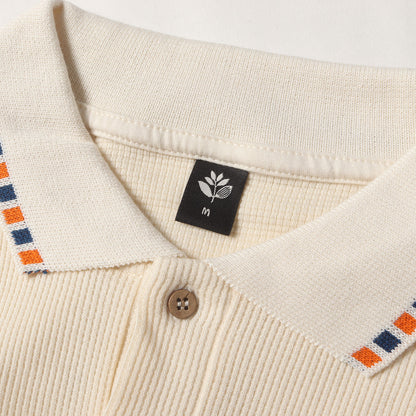 24SS ロゴ刺繍 サーマル ポロシャツ(VISION POLO)