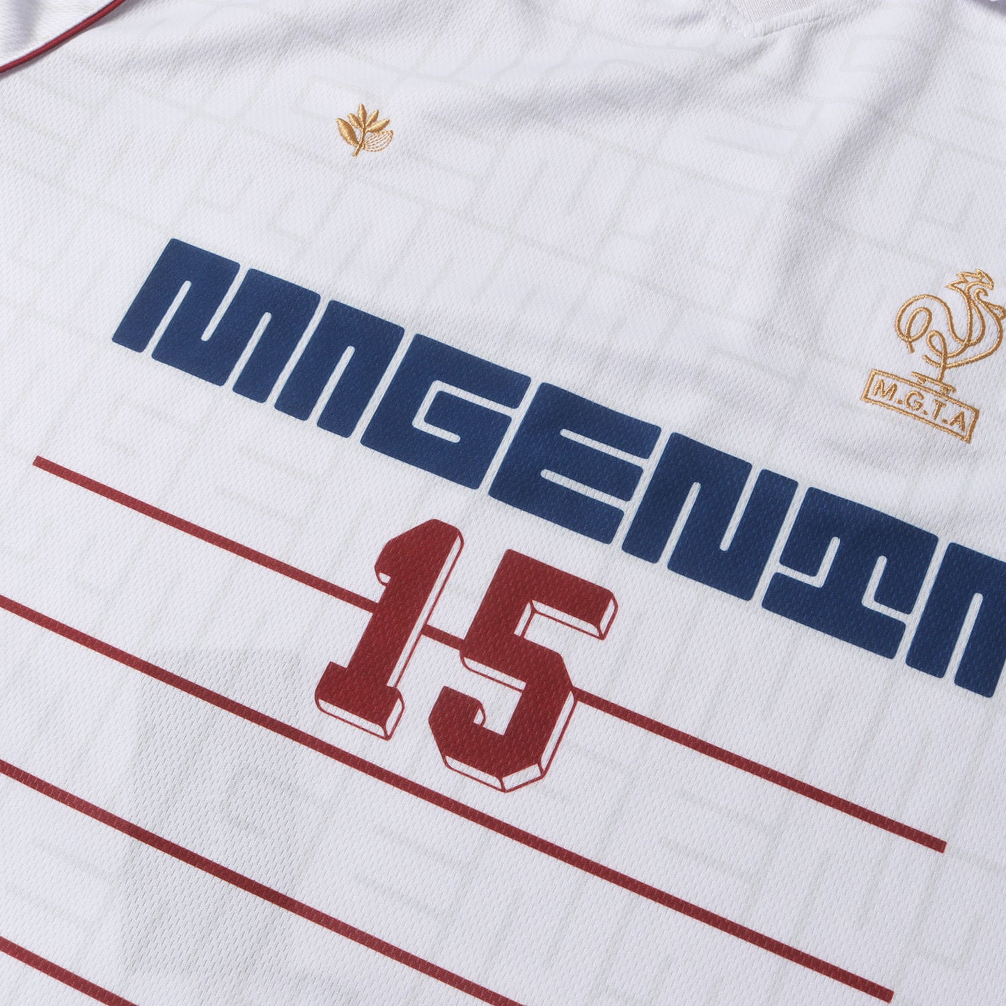 25SS メッシュジャージ 襟付き サッカーシャツ