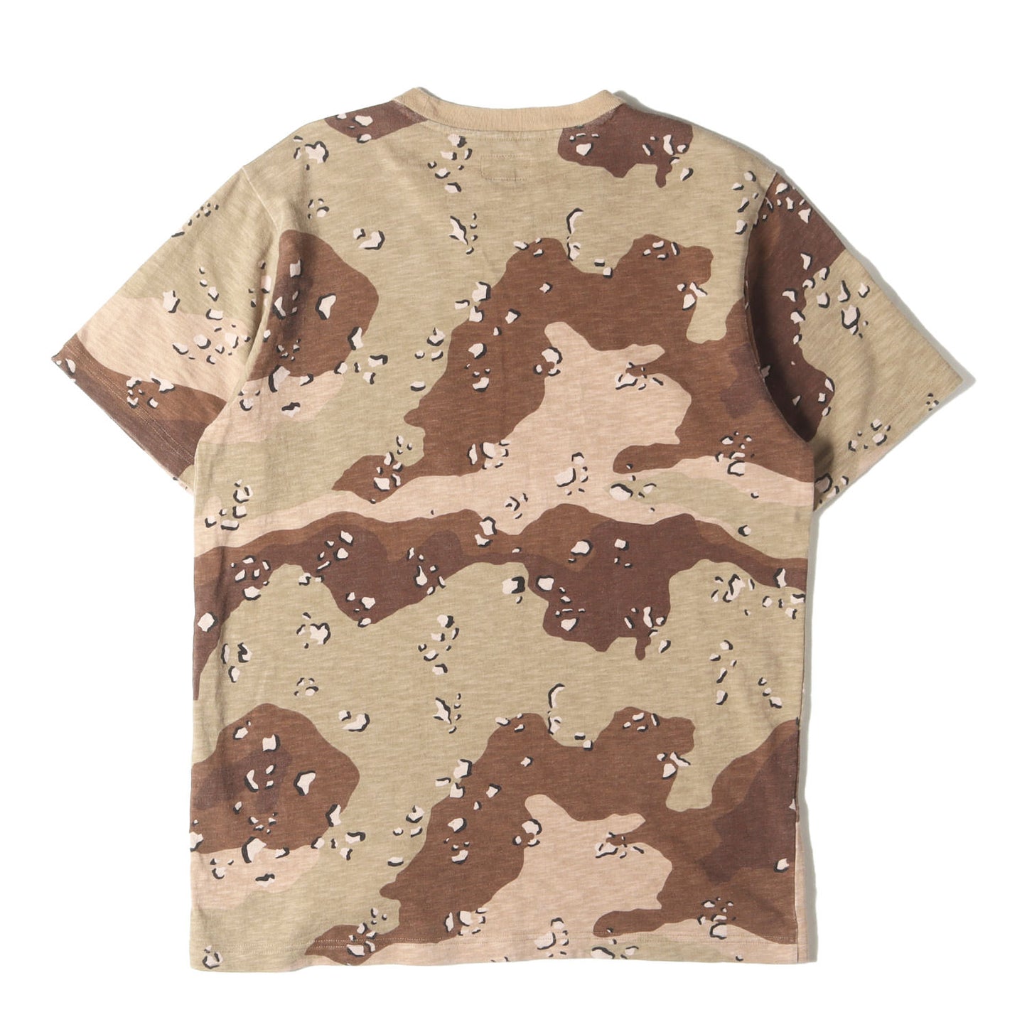 チョコチップデザートカモ ポケット付き ヘビーウェイト Tシャツ(Pocket Tee)