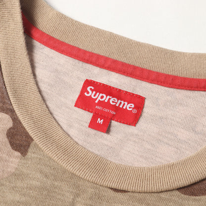 チョコチップデザートカモ ポケット付き ヘビーウェイト Tシャツ(Pocket Tee)