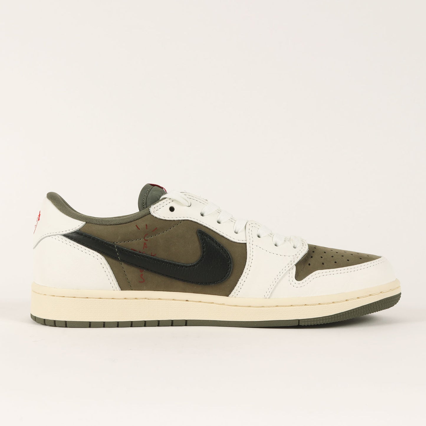 ×Travis Scott AIR JORDAN 1 LOW OG SP REVERSE OLIVE (DM7866-200)