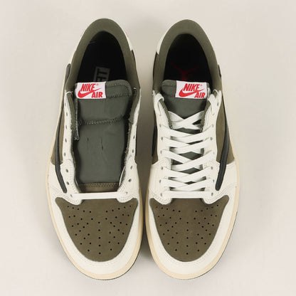 ×Travis Scott AIR JORDAN 1 LOW OG SP REVERSE OLIVE (DM7866-200)