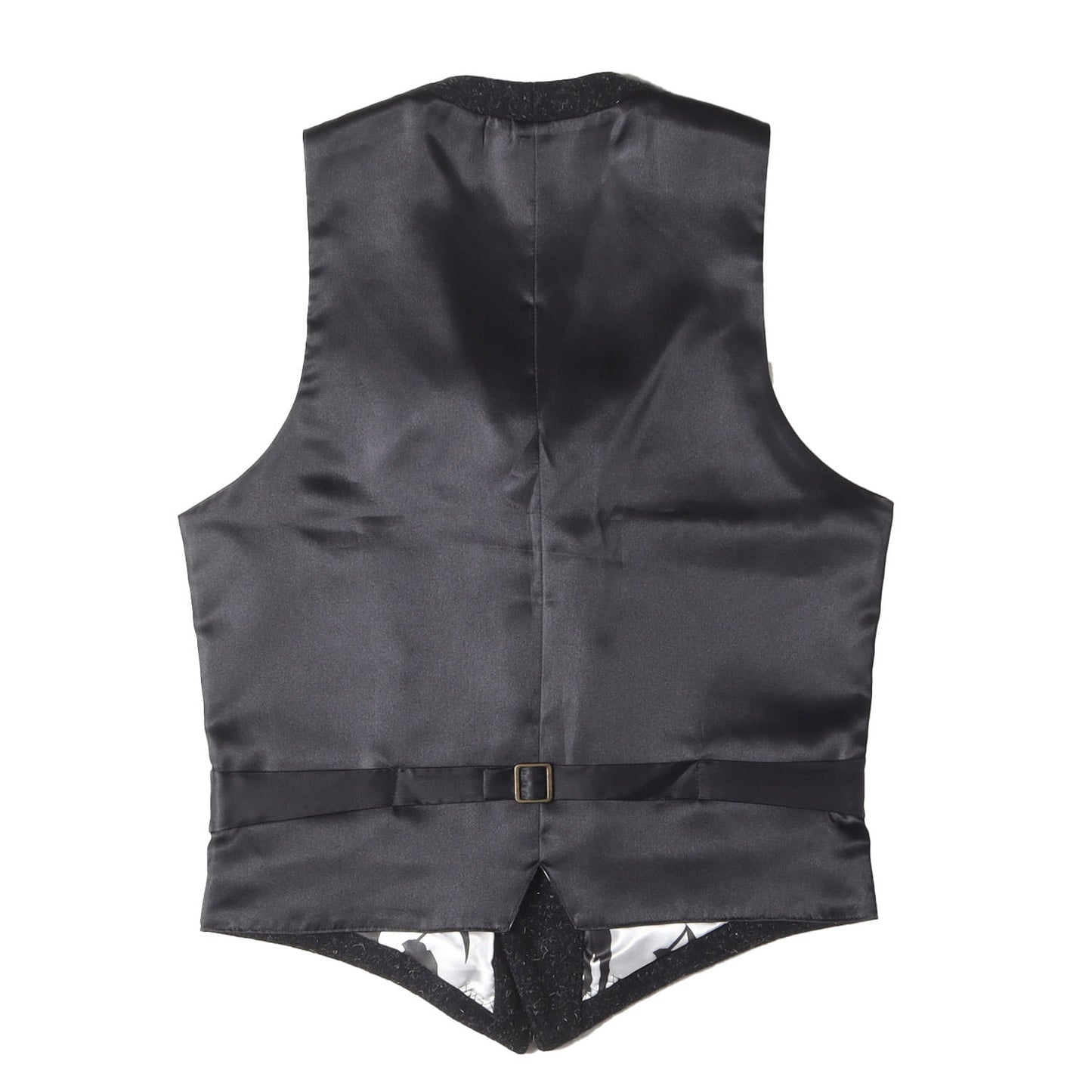 裏地 死神柄 ウールベスト