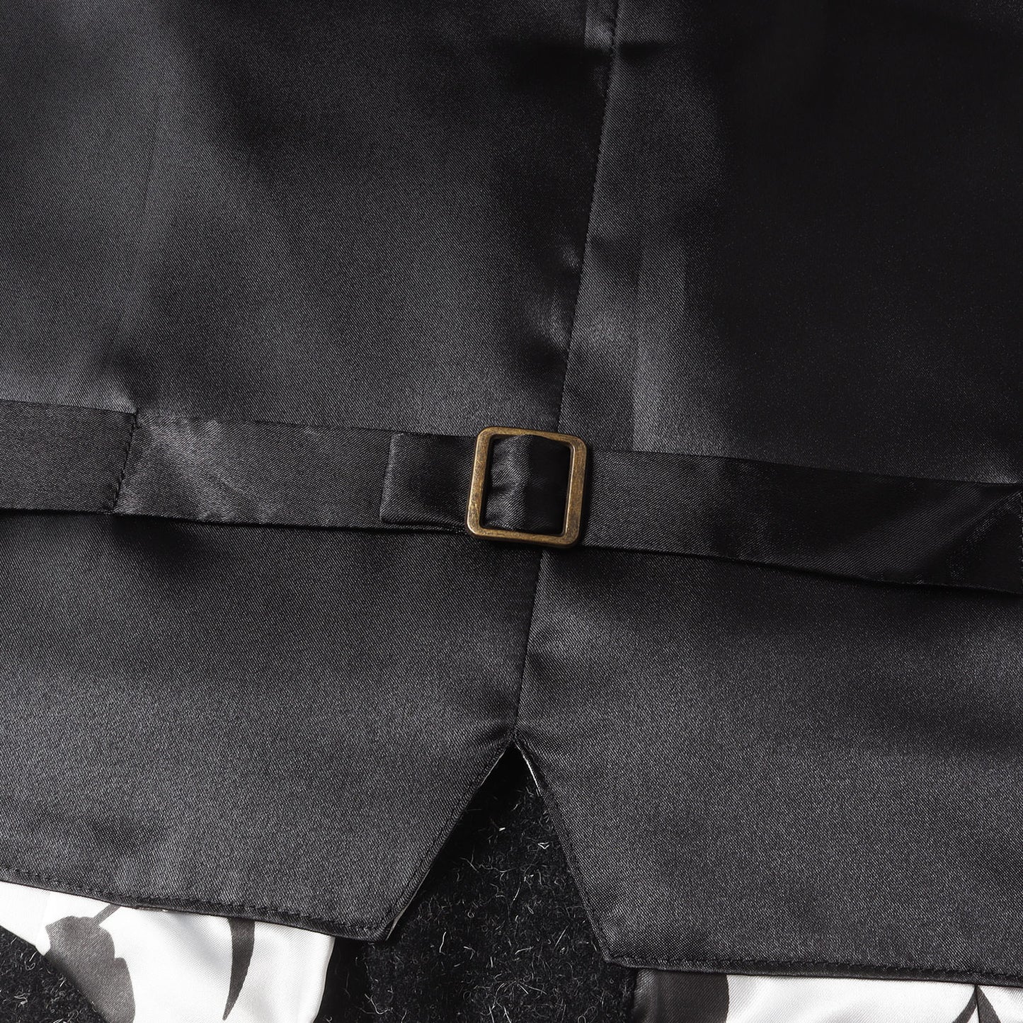 裏地 死神柄 ウールベスト