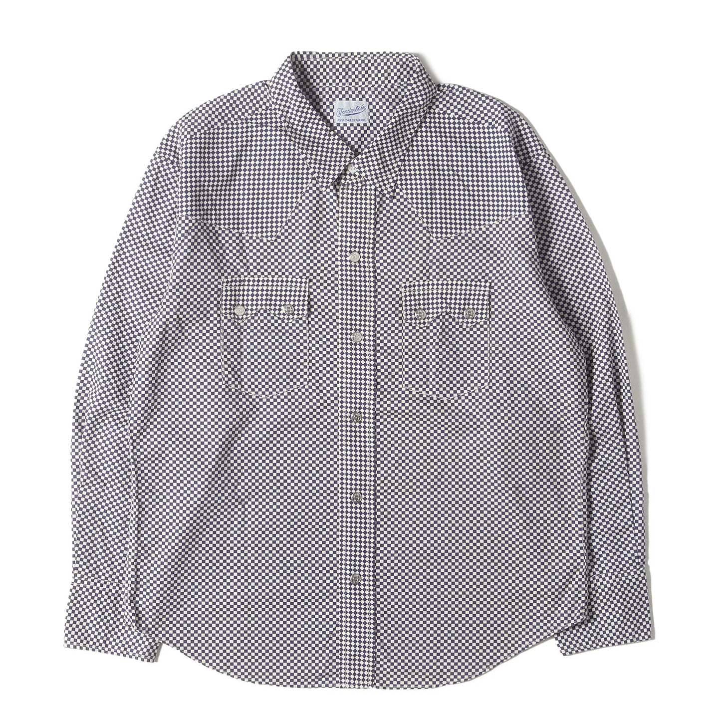 チェッカー柄 サドルマン ウエスタンシャツ(T-SADDLE MAN SHT)