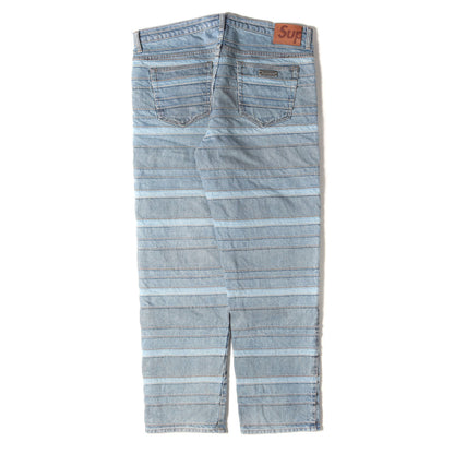 22AW ヴィンテージ加工 レイヤード デニムパンツ(Layered Jean)