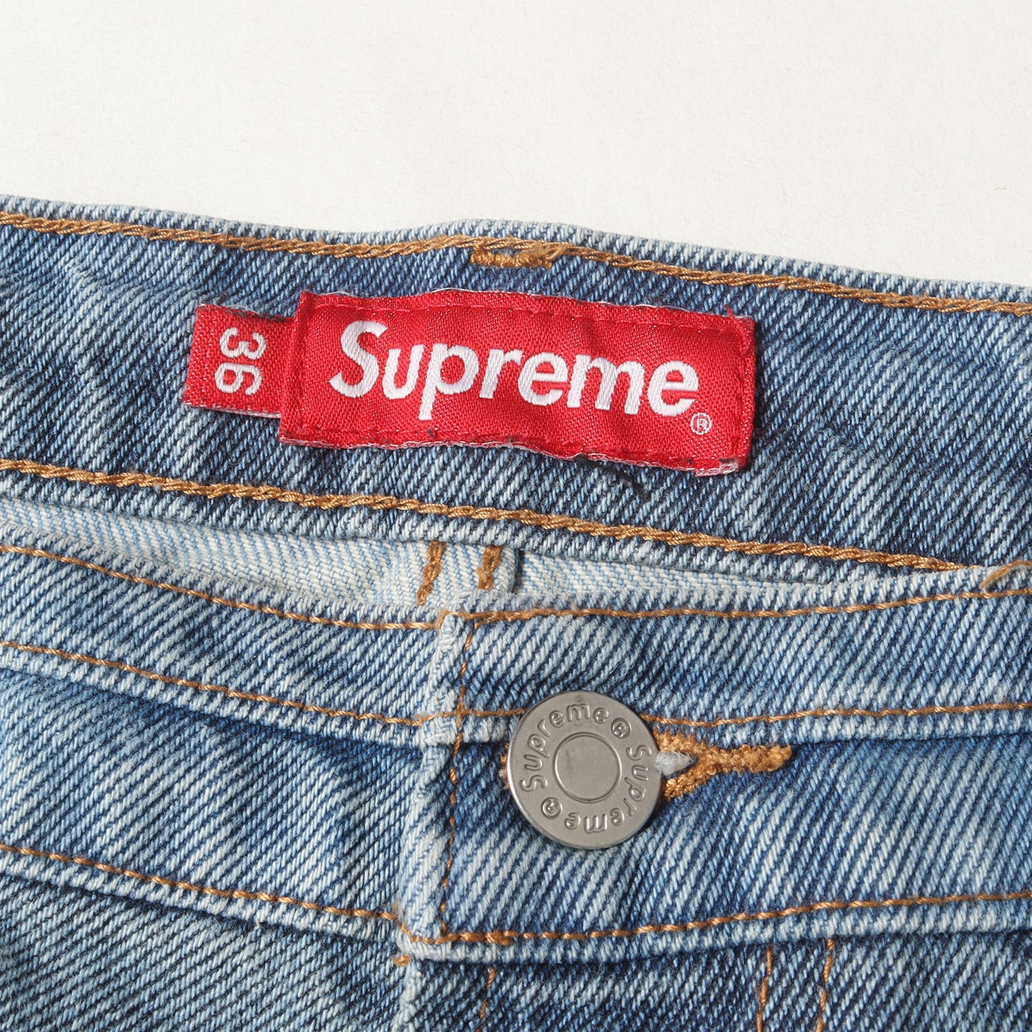 22AW ヴィンテージ加工 レイヤード デニムパンツ(Layered Jean)