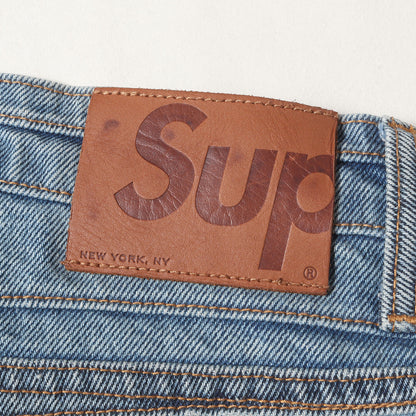 22AW ヴィンテージ加工 レイヤード デニムパンツ(Layered Jean)