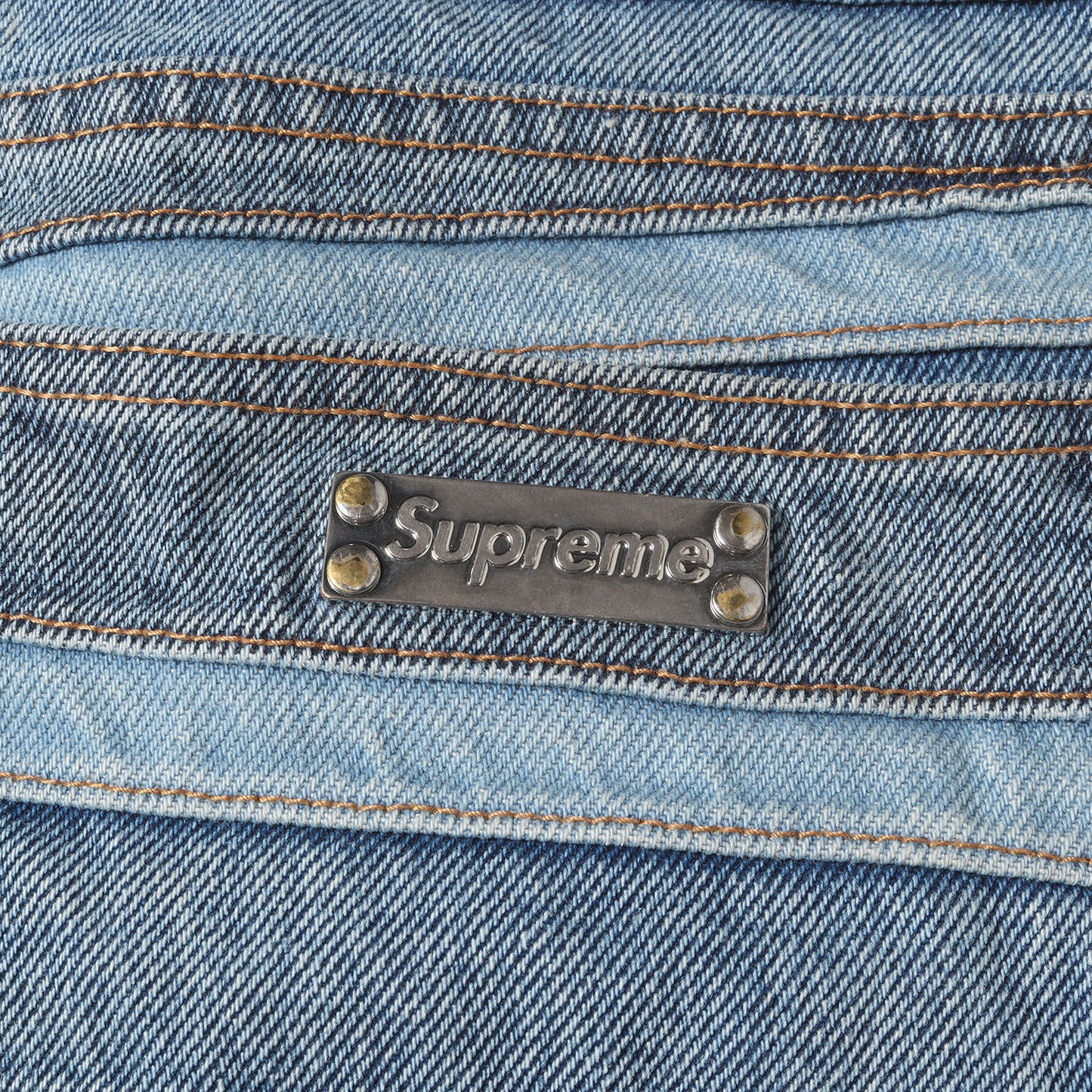 22AW ヴィンテージ加工 レイヤード デニムパンツ(Layered Jean)