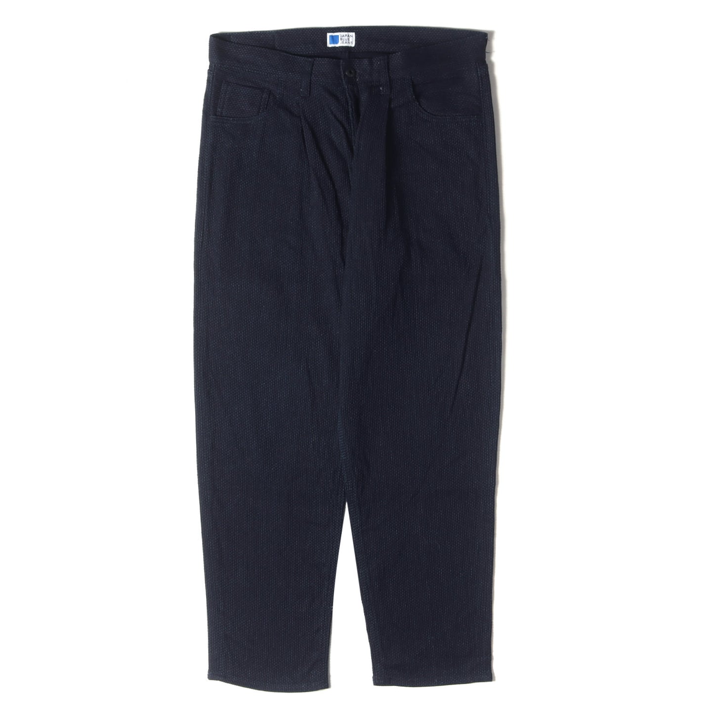 24AW インディゴ刺子 ワイド テーパードパンツ (Sashiko 5P Wide Tapered 11oz)
