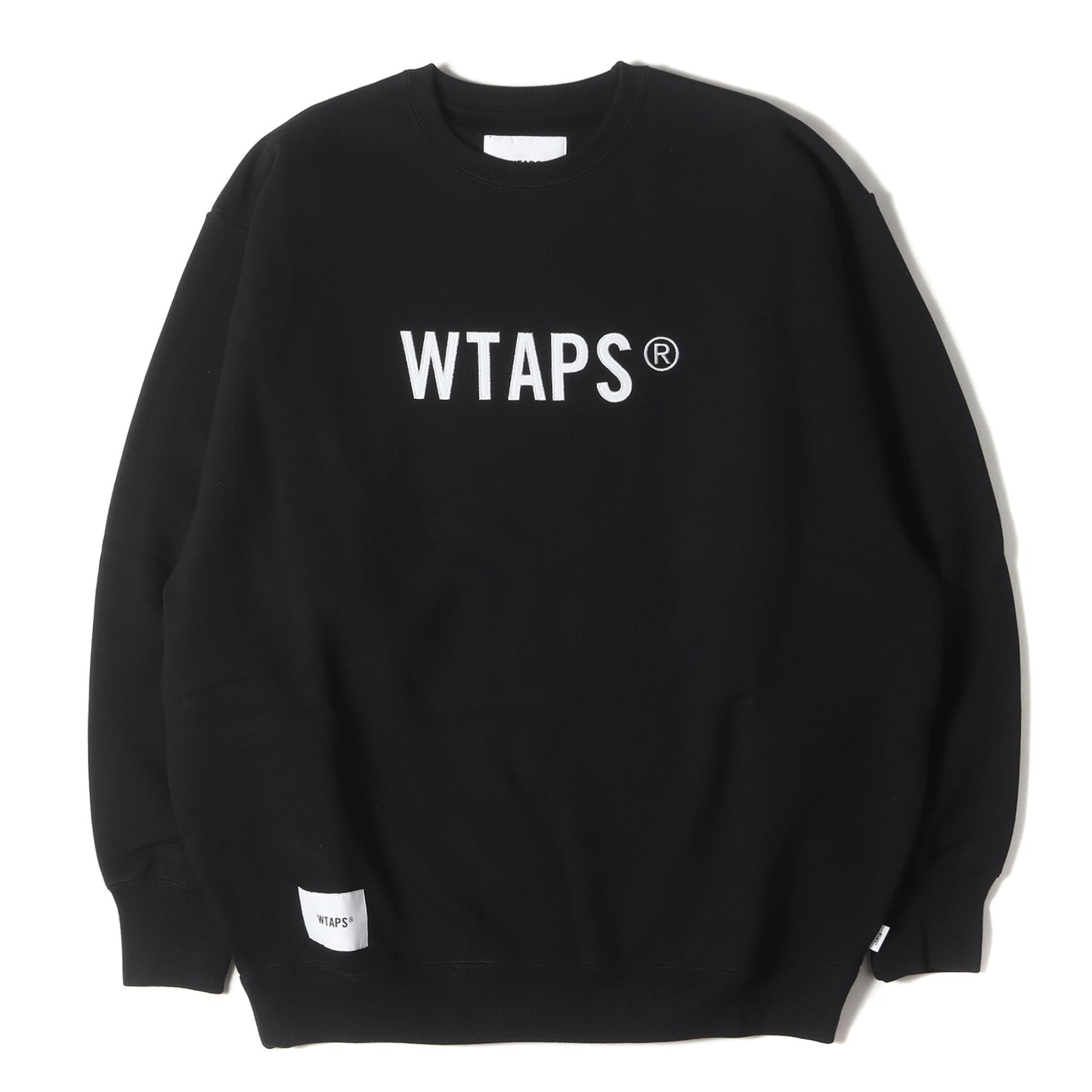 24SS アップリケロゴ クルーネック スウェット(SIGN / SWEATER / COTTON)