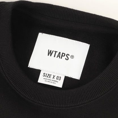 24SS アップリケロゴ クルーネック スウェット(SIGN / SWEATER / COTTON)