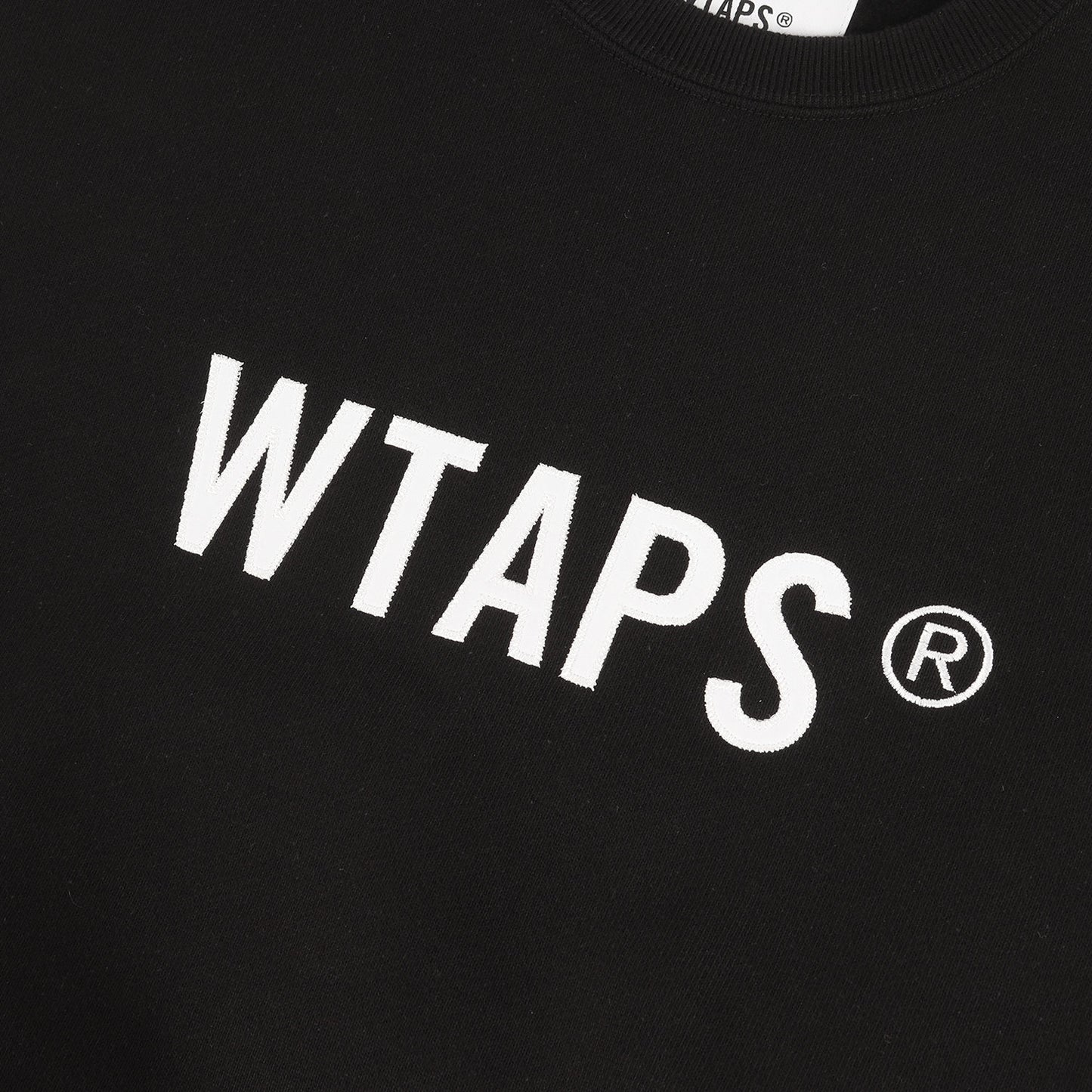 24SS アップリケロゴ クルーネック スウェット(SIGN / SWEATER / COTTON)